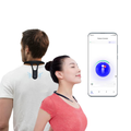 Corector postura inteligent FIIZEN®, corector spate cu senzor si vibratii pentru indreptare coloana, dispozitiv ergonomic pentru adulti si copii, discret si confortabil, ideal pentru birou, scoala si utilizare zilnica, Negru