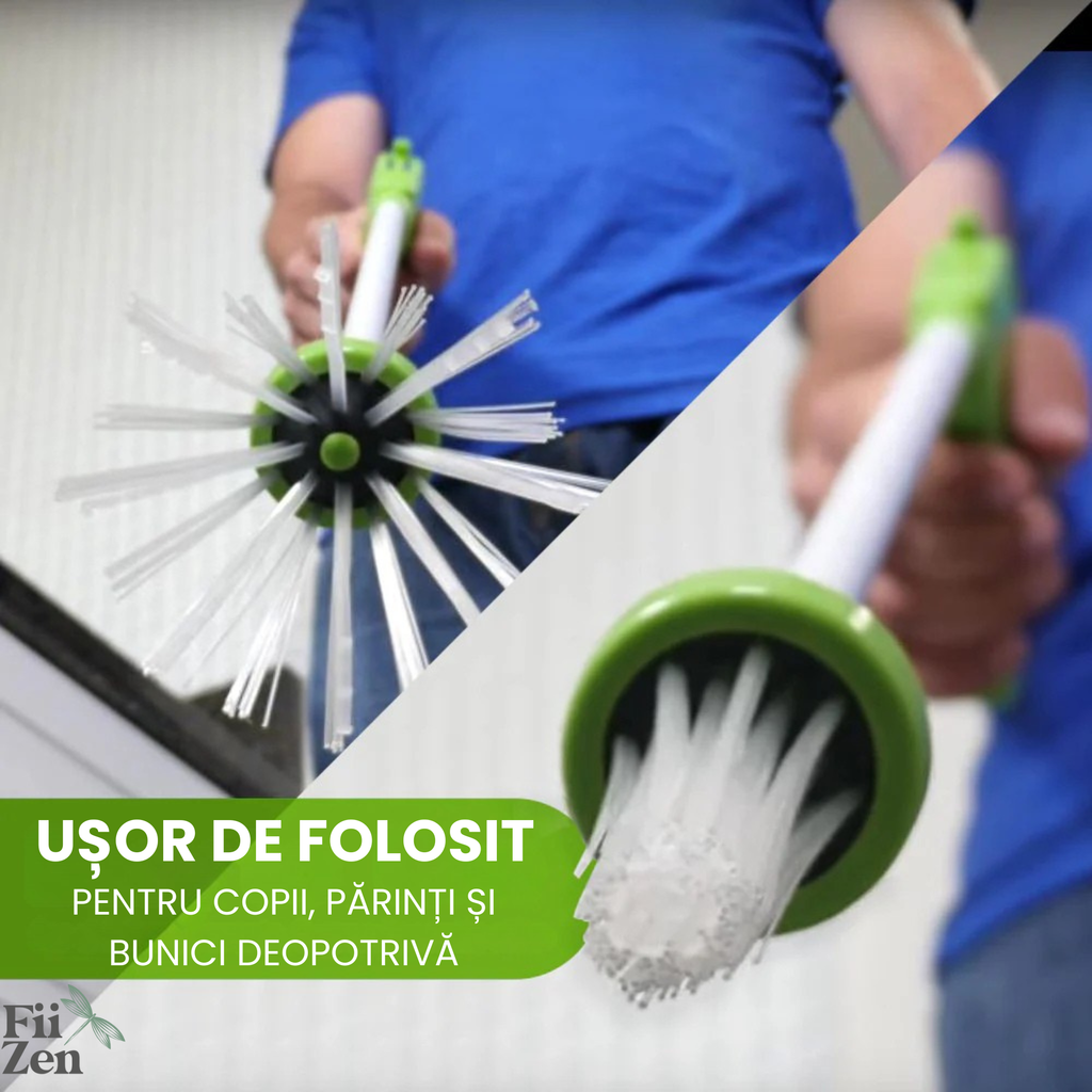 ⁠Dispozitiv prindere insecte FIIZEN®, clește insecte pentru capturare gandaci, fara atingere, sigur, reutilizabil, usor de folosit, ideal pentru casa, gradina si exterior, 65 cm