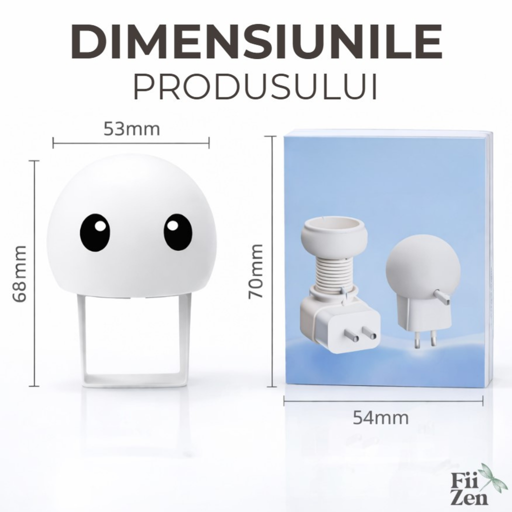 Organizator cablu incarcare FIIZEN® din silicon, accesoriu pentru pastrarea cablului compact si fara incurcaturi, protejeaza si fixeaza incarcatorul, ideal pentru telefon, birou, casa si calatorii, Alb